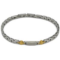 Bracciale Boccadamo Uomo Man in Acciaio ABR637